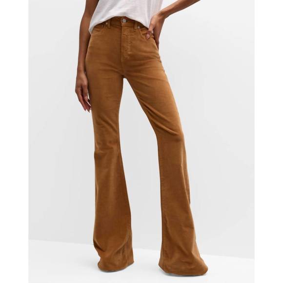 VERONICA BEARD Denim - NEW VERONICA BEARD sheridan corduroy bell bottom jean in camel